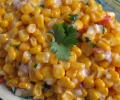 Kukorica saláta zöldborsóval